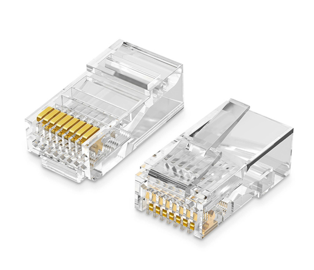UGREEN Wtyczka RJ45 NW110 Ethernet 8P/8C Cat.5/5e UTP 100szt - 1501477 - zdjęcie